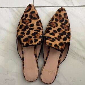 J.Crew Leopard Mules